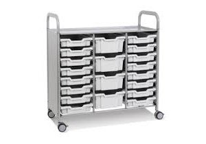 SS Tray Clearance Trolley
